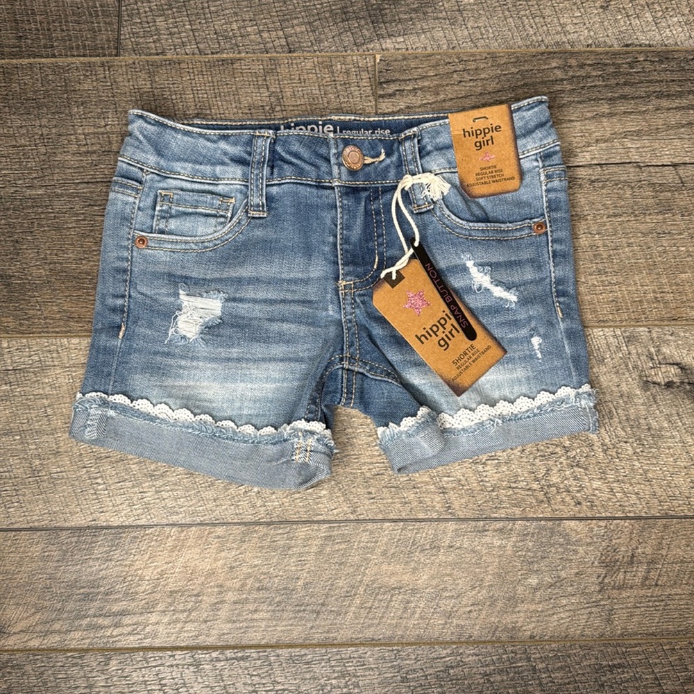 Size 4T denim shorts